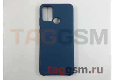Задняя накладка для Huawei Honor 9A / Play 9A (силикон, синяя), ориг