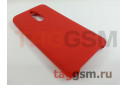 Задняя накладка для Xiaomi Redmi 8 (силикон, красная), ориг