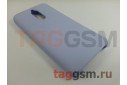 Задняя накладка для Xiaomi Redmi 8 (силикон, пурпурная), ориг
