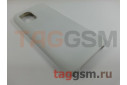 Задняя накладка для Xiaomi Mi 10 Lite (силикон, белая), ориг