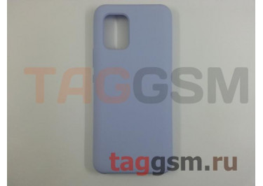 Задняя накладка для Xiaomi Mi 10 Lite (силикон, пурпурная), ориг