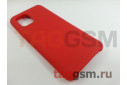 Задняя накладка для Xiaomi Mi 10 Lite (силикон, красная), ориг