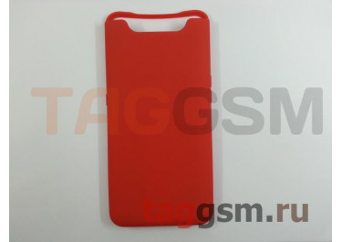 Задняя накладка для Samsung A80 / A90 / A805 / A908 Galaxy A80 / A90 (2019) (силикон, красная), ориг