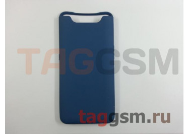 Задняя накладка для Samsung A80 / A90 / A805 / A908 Galaxy A80 / A90 (2019) (силикон, синяя), ориг