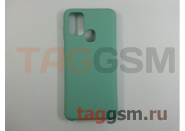 Задняя накладка для Samsung M31 / M315 Galaxy M31 (силикон, синее море), ориг