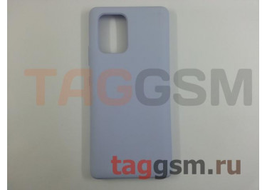 Задняя накладка для Samsung G770 Galaxy S10 Lite / A91 / M90s (силикон, пурпурная) ориг