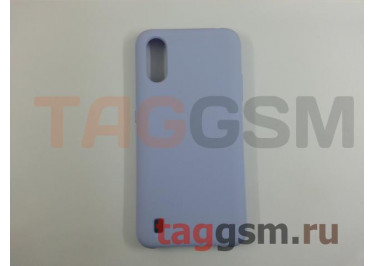 Задняя накладка для Samsung A01 / A015F / M01 / M015F Galaxy A01 / M01 (2019) (силикон, пурпурная), ориг