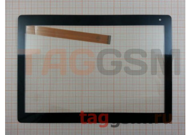 Тачскрин для Dexp Ursus B11 (Kingvina-PG1045-B-V2) / CX017D-FPC-001-V02 / MS1131-FPC-V1.0 / DP101665-F3-A / Dexp Ursus B21 / Prestigio MUZE 3231 4G / Digma Optima 10 A500S 3G (TS1220PG) / Optima 10 A501S 4G (TS1221PL) (240*168 мм) (черный)