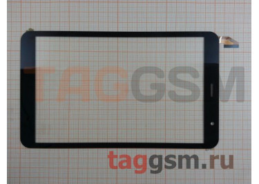 Тачскрин для Prestigio Grace 3738 / 3758 / 3768 / 3778 3G / 3848 / 3868 / 3878 4G / Digma Optima 8019N 4G (TS8182ML / WJ1891C-FPC-V2.0 / MJK-1272 / XC-PG0800-064-FPC-A2) (204*120мм) (черный)