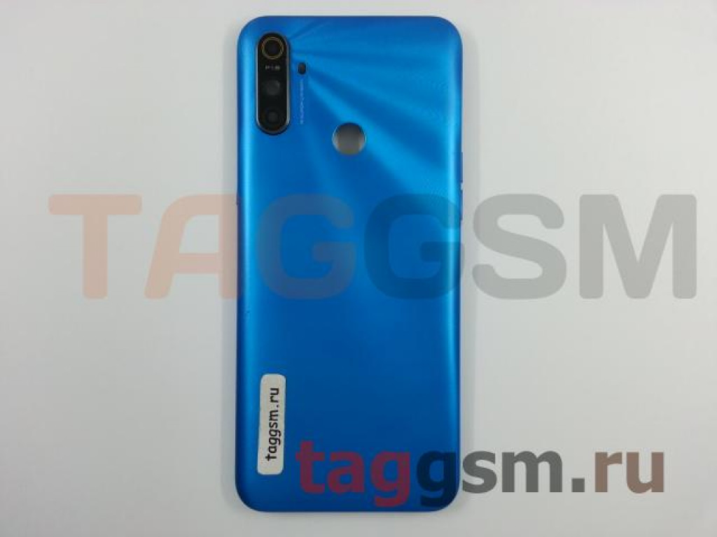 Задняя крышка для Realme C3 (RMX2020) (синий)