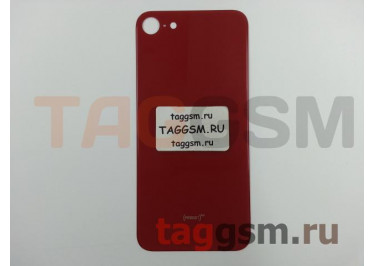 Задняя крышка для iPhone SE (2020) (красный) с широким отверстием, ориг
