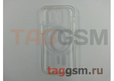 Задняя накладка для iPhone 12 Mini (прозрачная,с магнитом) MagSafe