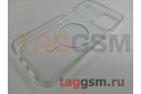 Задняя накладка для iPhone 12 Pro Max (прозрачная,с магнитом) MagSafe