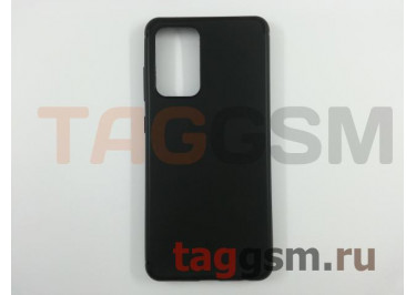 Задняя накладка для Samsung A52 / A525F Galaxy A52 (2021) (силикон, черная) Baseus