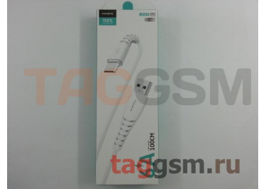 Кабель USB - micro USB (в коробке) белый 1m, MAIMI (X39)