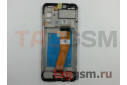 Дисплей для Samsung  SM-A025 Galaxy A02S (2020) + тачскрин + рамка (черный), ОРИГ100%