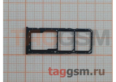 Держатель сим для Samsung M215 Galaxy M21 (2020) (черный)
