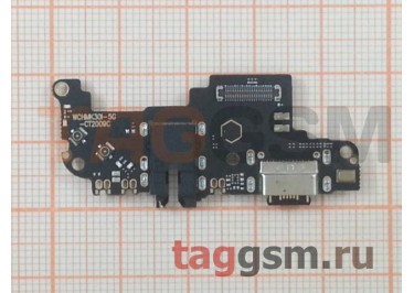 Шлейф для Xiaomi Redmi K30i + разъем зарядки + разъем гарнитуры + микрофон