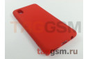 Задняя накладка для Samsung A01 Core / A013 Galaxy A01 Core (2020) (силикон, матовая, красная)