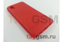 Задняя накладка для Samsung A01 Core / A013 Galaxy A01 Core (2020) (силикон, красная (Carbon))