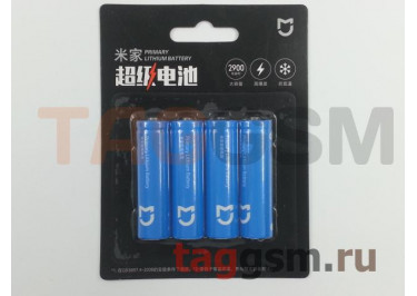 Элементы питания Xiaomi Mijia Super Lithium Battery (2900Mah) (BHR4233CN) (AA) (синие)