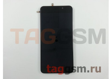 Дисплей для Asus Zenfone 3s Max (ZC521TL) + тачскрин + рамка + сканер отпечатка пальца (черный), Full ORIG