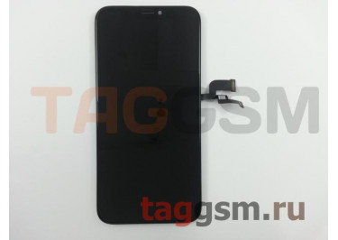 Дисплей для iPhone X + тачскрин черный, OLED ALG