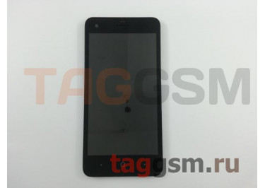 Дисплей для ZTE Blade A330 + тачскрин + рамка (черный)