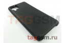 Задняя накладка для Samsung A12 / A125F Galaxy A12 (2021) (силикон, черная), ориг