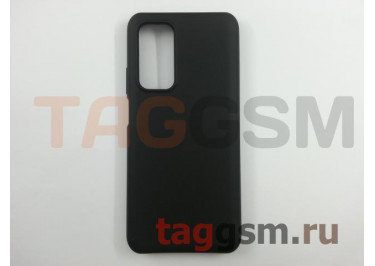 Задняя накладка для Xiaomi Mi 10T / Mi 10T Pro (силикон, черная), ориг