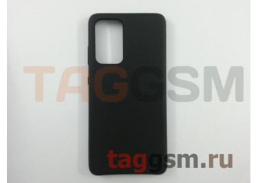 Задняя накладка для Samsung A52 / A525F Galaxy A52 (2021) (силикон, черная), ориг