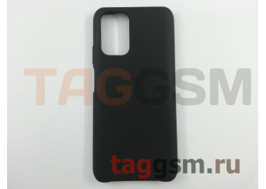 Задняя накладка для Xiaomi Redmi Note 10 / 10S 4G (силикон, черная), ориг