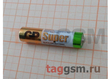 Элементы питания R03-2BL (батарейка,1.5В) GP Super Alkaline