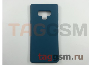 Задняя накладка для Samsung N960 Galaxy Note 9 (силикон, синий космос), ориг