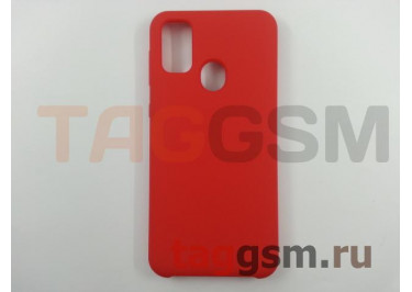 Задняя накладка для Samsung M215F Galaxy M21 / M307F Galaxy M30s (силикон, красная), ориг