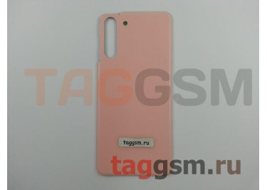 Задняя крышка для Samsung SM-G991 Galaxy S21 (2021) (розовый), ориг