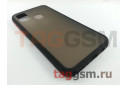 Задняя накладка для Samsung M215F Galaxy M21 / M307F Galaxy M30s (силикон, матовая, черная, красные кнопки)