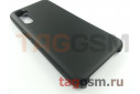Задняя накладка для Realme 6 (силикон, черная), ориг