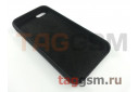 Задняя накладка для iPhone 5 / 5S / SE (силикон, черная)