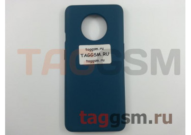 Задняя накладка для OnePlus 7T (силикон, кобальт), ориг