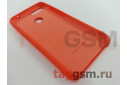 Задняя накладка для Xiaomi Mi 8 Lite (силикон, оранжевая), ориг
