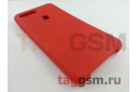 Задняя накладка для Xiaomi Mi 8 Lite (силикон, красная), ориг
