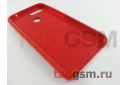 Задняя накладка для Xiaomi Mi 8 Lite (силикон, красная), ориг