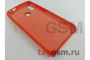 Задняя накладка для Xiaomi Redmi 7 (силикон, оранжевая), ориг