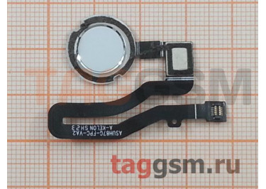 Шлейф для Asus Zenfone 5 (ZE620KL) / 5Z (ZS620KL) + сканер отпечатка пальца (белый)
