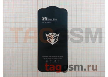Пленка / стекло на дисплей для iPhone 13 Mini (Gorilla Glass) 9D (черный) SG, техпак