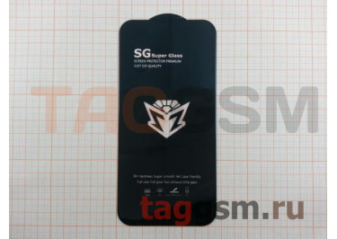 Пленка / стекло на дисплей для iPhone 13 Pro Max / 14 Plus (Gorilla Glass) 9D (черный) SG, техпак