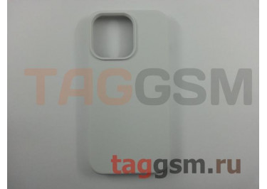 Задняя накладка для iPhone 13 Pro (силикон, белая (Full Case))