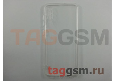 Задняя накладка для Samsung A50 / A505 Galaxy A50 (силикон, прозрачная) техпак