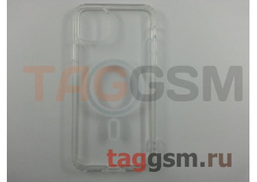 Задняя накладка для iPhone 11 Pro Max (прозрачная,с магнитом) MagSafe
